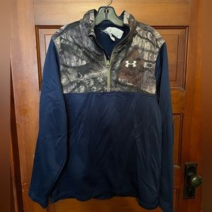 Camo Under Armour pullover.